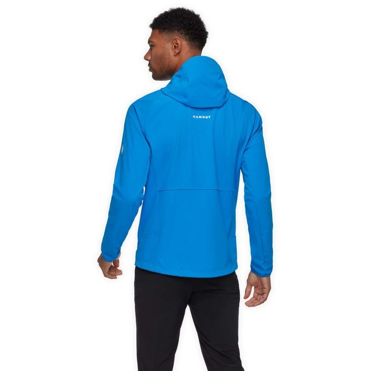 MAMMUT Ultimate Comfort SO Hooded Jacket Men glacier blue