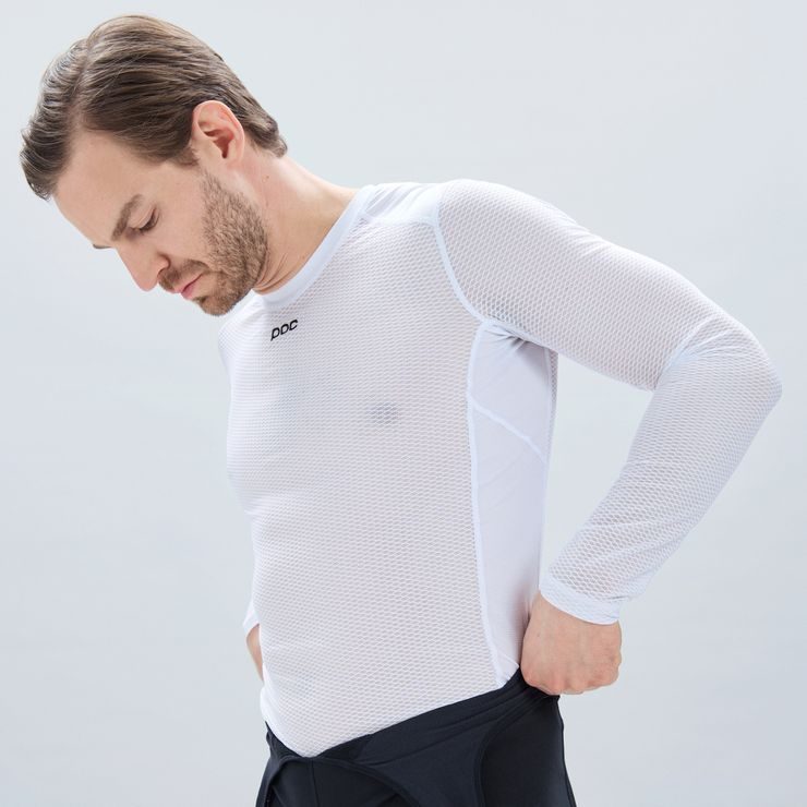 POC Essential Layer LS jersey, Hydrogen White