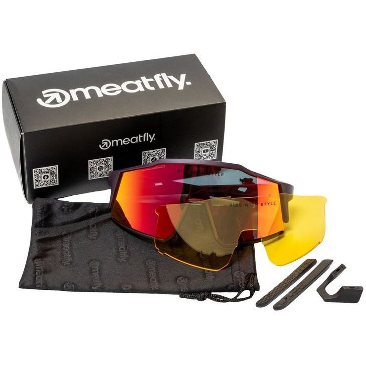 MEATFLY Nate Polarized, Deep Purple