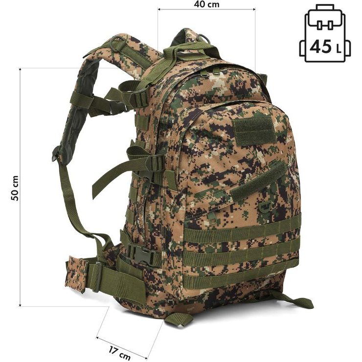 NILS Camp NC3904 Vanguard maskáčový 45L
