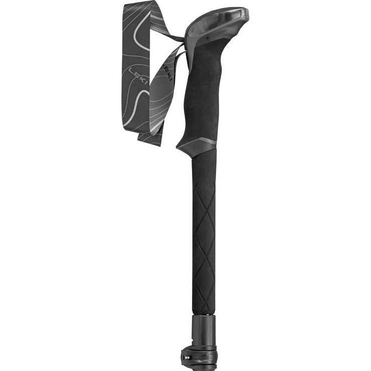 LEKI Makalu FX TA 100-120 cm, silver-greygreen-white