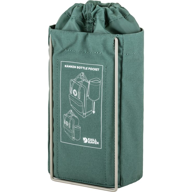 FJÄLLRÄVEN Kånken Bottle Pocket, Frost Green