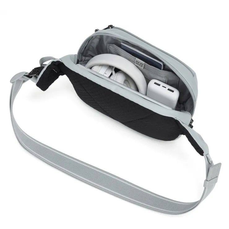 PACSAFE V HIP PACK 4L digital gray