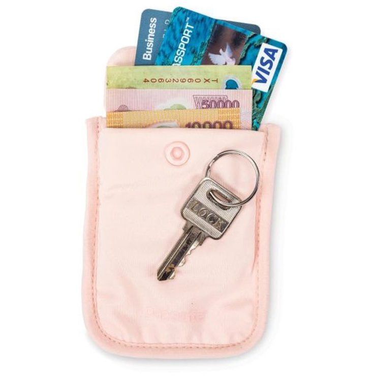 PACSAFE S25 BRA POUCH orchid pink