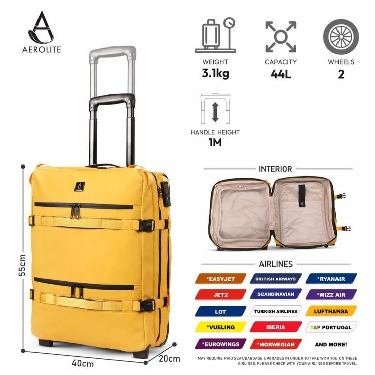 AEROLITE T-B002 + BP002 - Žlutá