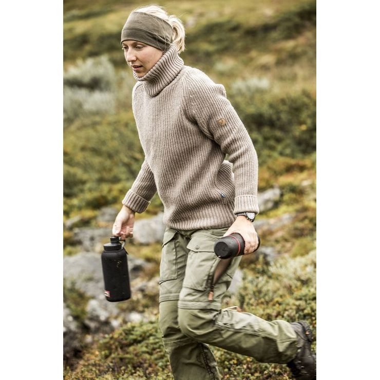FJÄLLRÄVEN Gaiter Trousers No. 1 W Buckwheat Brown