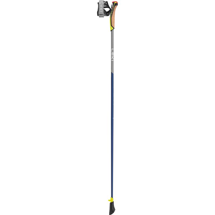 LEKI Speed Pacer Lite midnightblue dark metallic-llight anthracite-neonyellow
