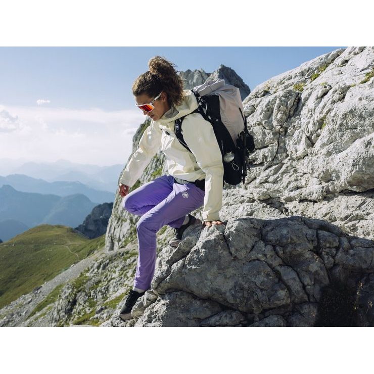 MAMMUT Ducan Guide HS Hooded Jacket Women silver sage