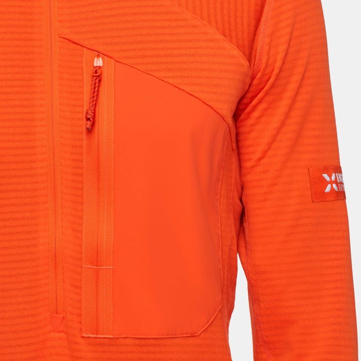 MAMMUT Eiger Nordwand Advanced FL Half Zip Pull Men eiger orange