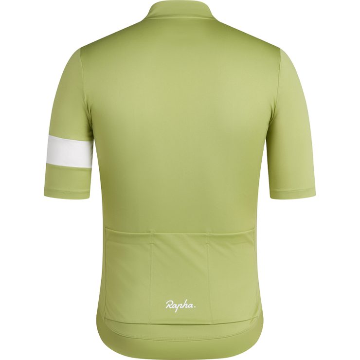 RAPHA Core Jersey, Fern / White Alyssum