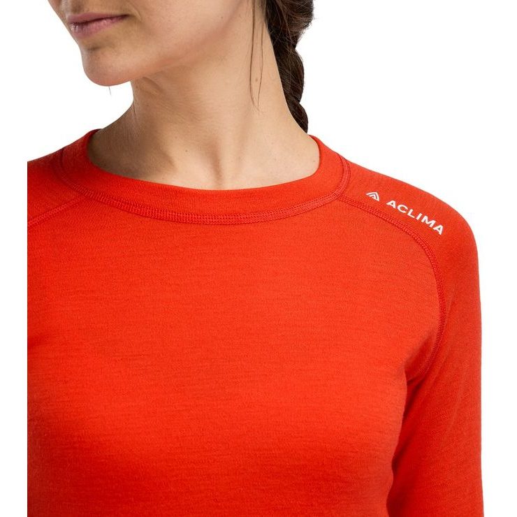 ACLIMA WarmWool Crewneck W's Poinciana