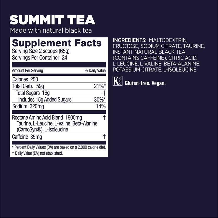 GU Roctane Energy Drink Mix 1560 g Summit Tea