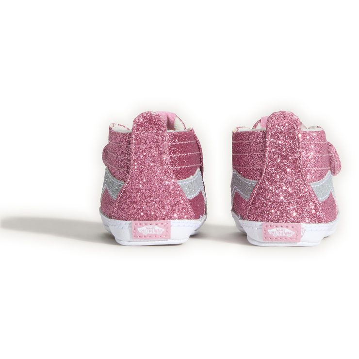 VANS SK8-Hi Crib GLITTER Pink Dawn