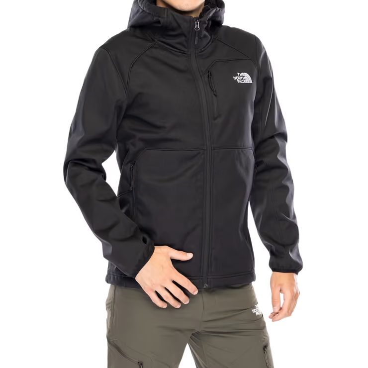 THE NORTH FACE M QUEST HOODED SOFTSHELL, TNF Black-NPF