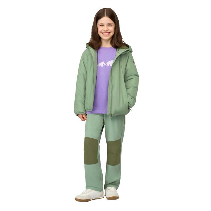 MAMMUT Rime IN Hooded Jacket Kids willow