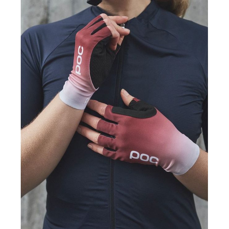 POC Deft Short Glove Gradient Garnet Red