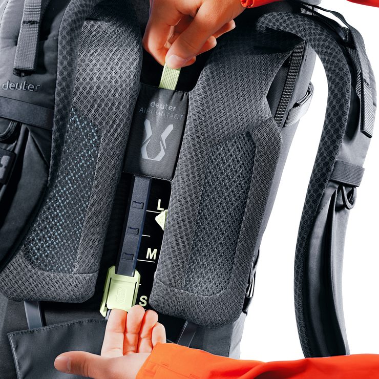 DEUTER Aircontact Core 70+10 black