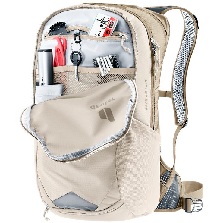 DEUTER Race Air 14+3 alu-greystone