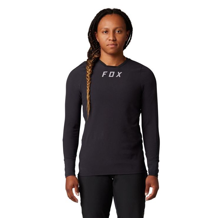 FOX W Defend Thermal Jersey Black