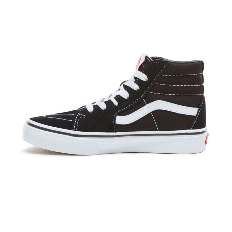 VANS KIDS SK8-HI SHOES (4-8 roků), Black-True White