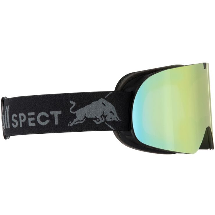 RED BULL SPECT SOAR-13YE2, black/yellow snow - grey with yellow mirror, cat.S 2