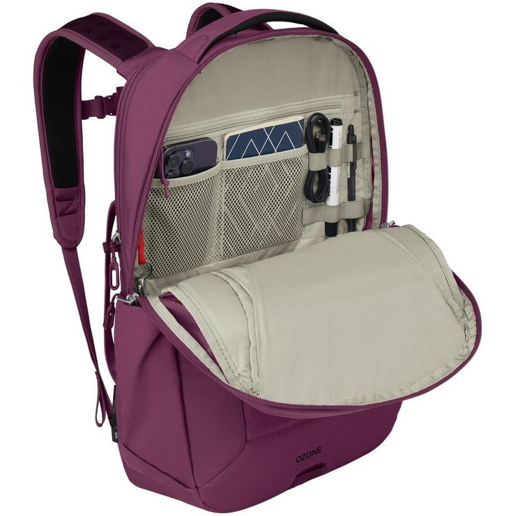 OSPREY OZONE LAPTOP BACKPACK 18 moody burgundy