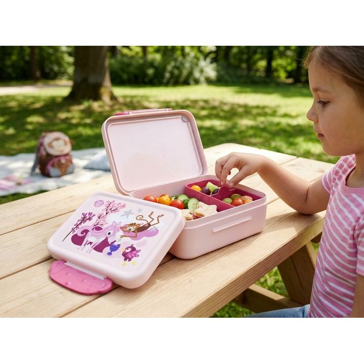 AFFENZAHN Plastic Lunchbox - Fabulous fantasy world