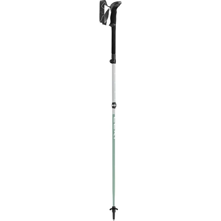 LEKI Makalu FX TA 100-120 cm, silver-greygreen-white