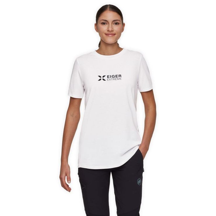MAMMUT Eiger Logo T-Shirt Women white