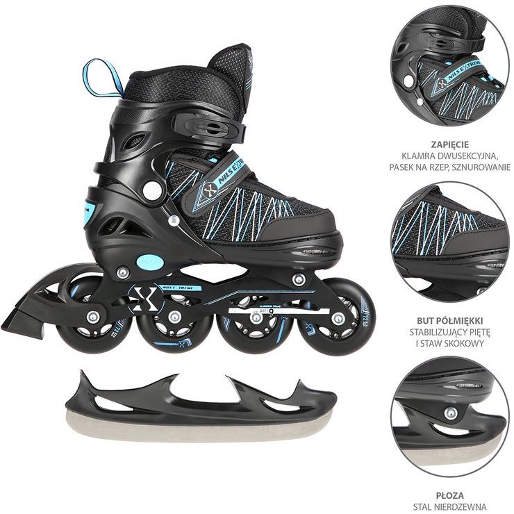 NILS Extreme NH11912 A 2v1, modré