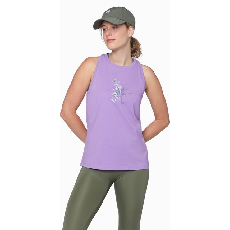 MAMMUT Core Tank Top Women Flower lavandin