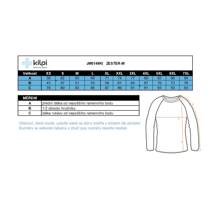 KILPI Zester - m, dark grey
