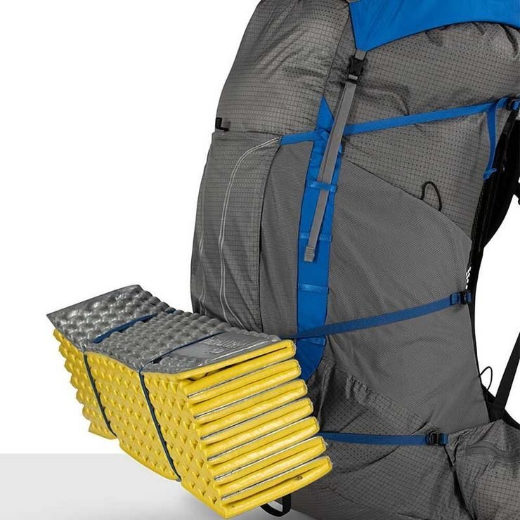 OSPREY EXOS PRO 55, dale grey/agam blue