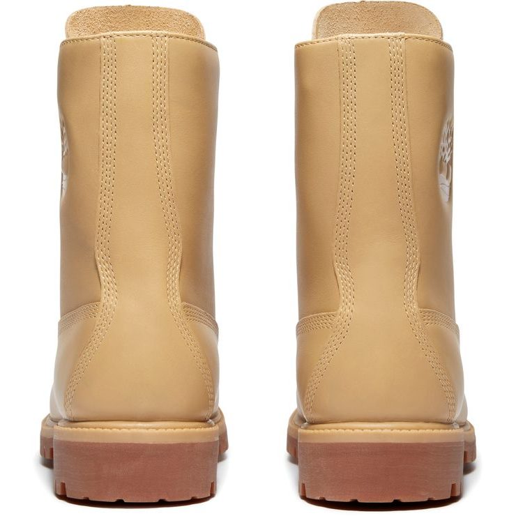 TIMBERLAND 8 Inch Premium WP Boot Medium Beige Full Grain