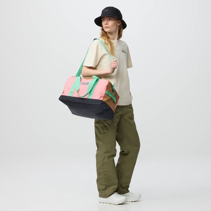 FJÄLLRÄVEN Vardag Duffel 33 Poppy Pink-Khaki Dust