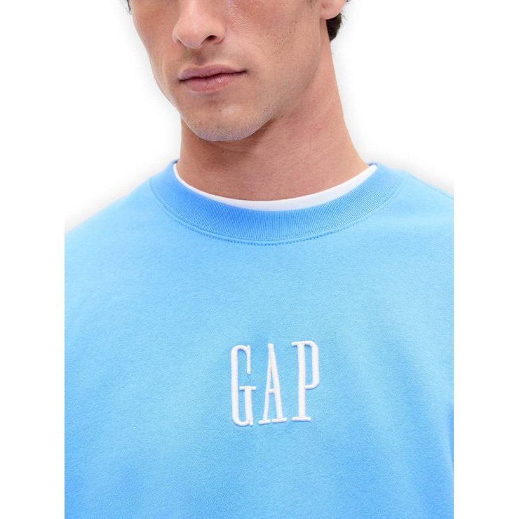 GAP 873445-01 Oversize mikina VintageSoft Modrá