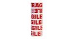 Lepící páska AC 50/66 - Fragile bílá+červená - Lepící páska - Fragile bílá - balení