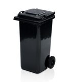 Plastová popelnice MGB 120 l, černá