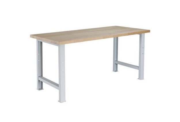 Dílenský stůl Weld, 84 x 170 x 80 cm, šedý