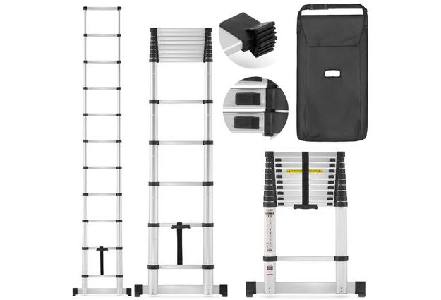 Hliníkový žebřík teleskopický 320cm