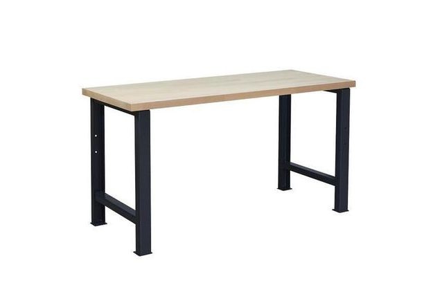 Dílenský stůl Weld, 84 x 150 x 68,5 cm, antracit