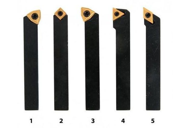 Soustružnické nože pro všechny typy soustruhů (5 kusů nožů)
