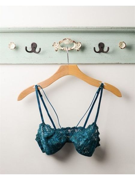 Emerald Teal lace bra Love BeChick ❤