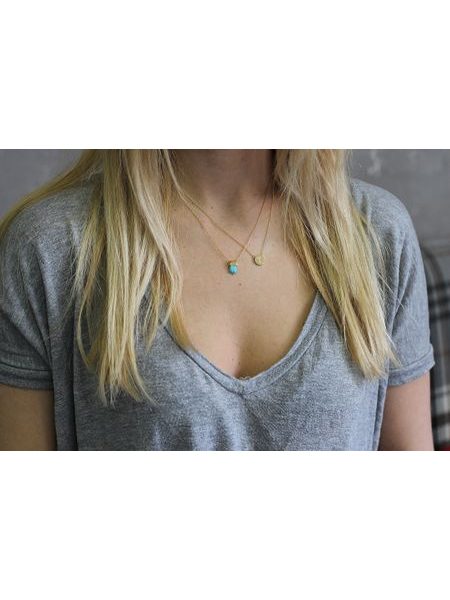 MUST HAVE series: Initial Gold Necklace Letter T