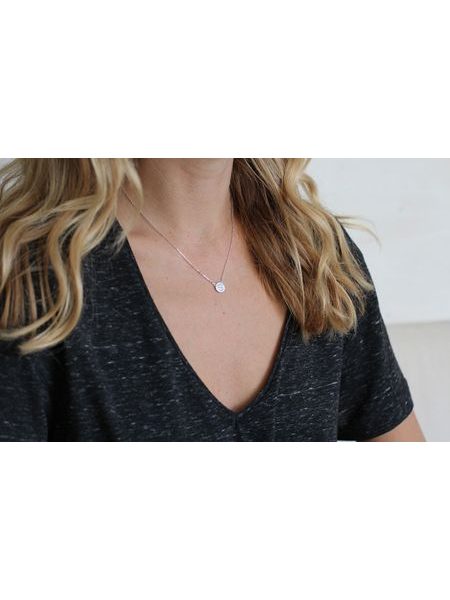 MUST HAVE series: Initial Silver Necklace Letter S