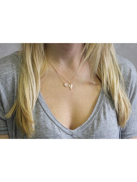 MUST HAVE series: Initial Rose Gold Necklace Letter S
