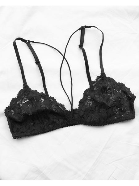 Black lace bra Love BeChick ❤