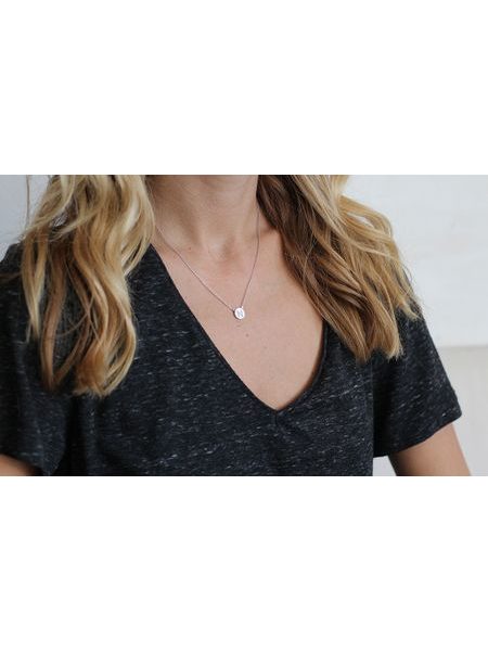 MUST HAVE series: Initial Silver Necklace Letter N