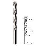 Vrták do kovu Hawera HSS-G, DIN 338, 5.5x57/93mm (145858)