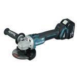 DGA504RMJ Aku úhlová bruska 125mm Li-ion 18V/4,0Ah,systainer